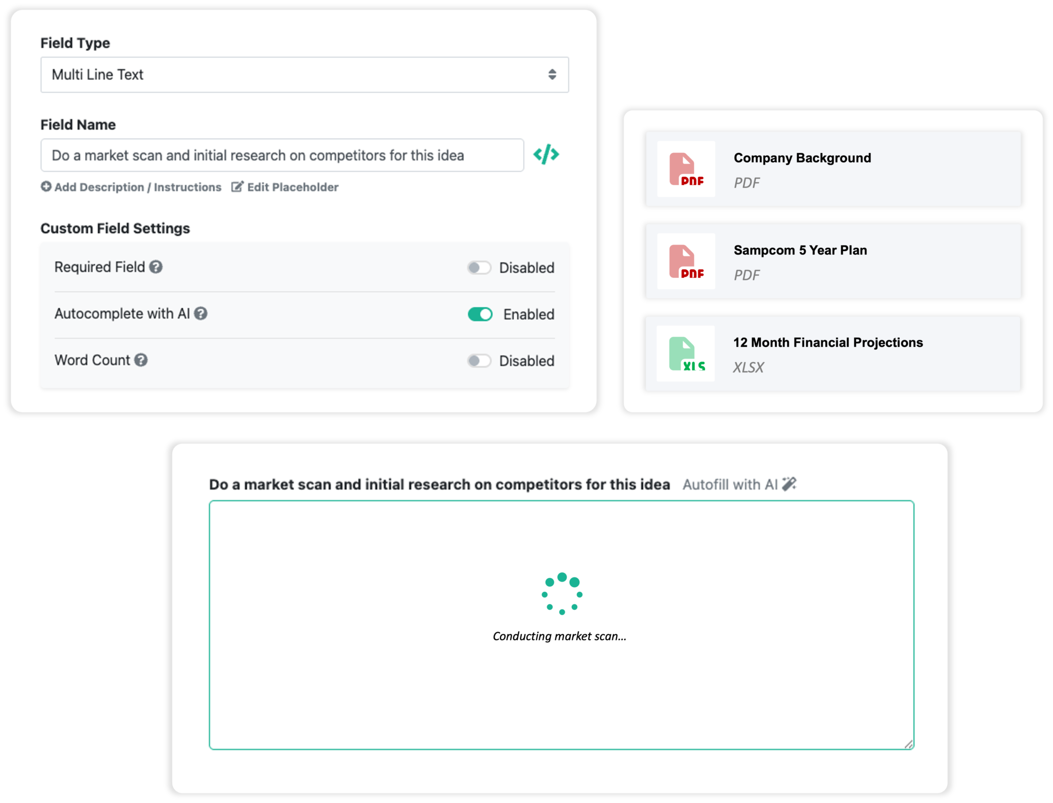 AI Business Case Development