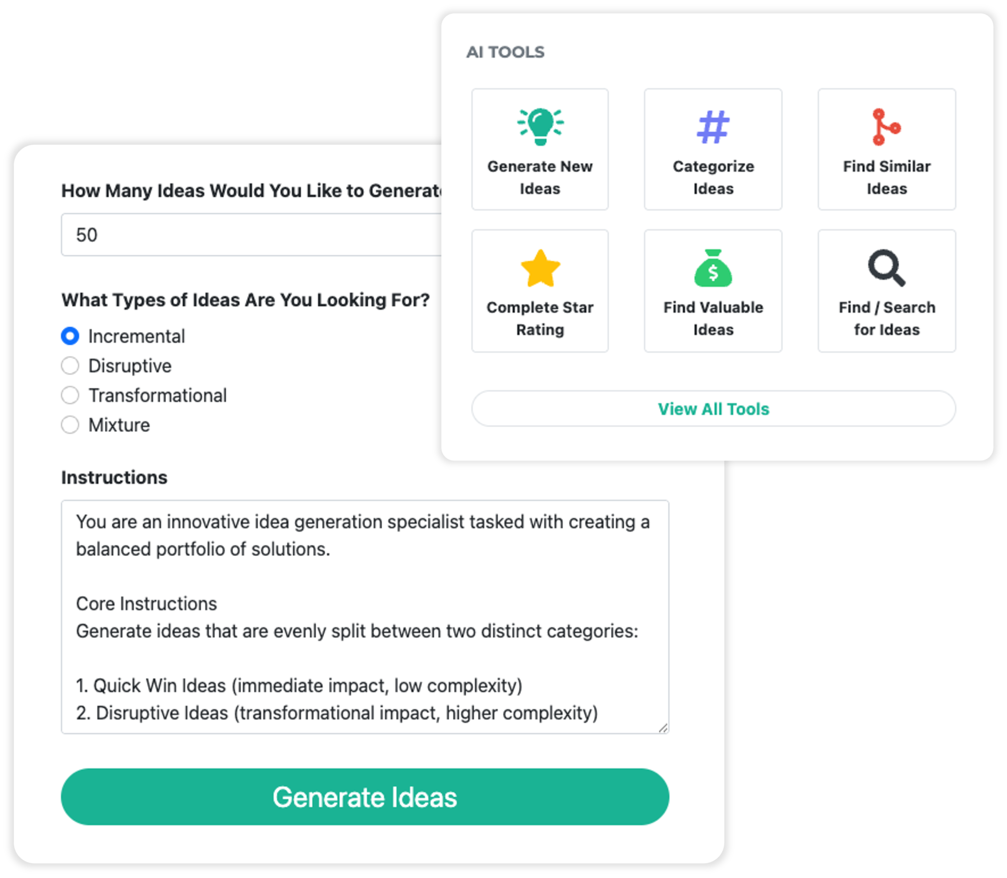 AI Generate Ideas