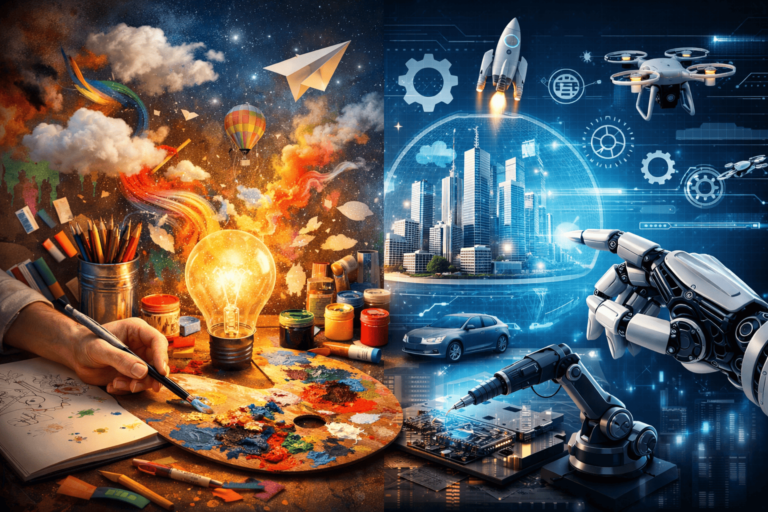 Creativity vs Innovation: Differences, Examples, Process