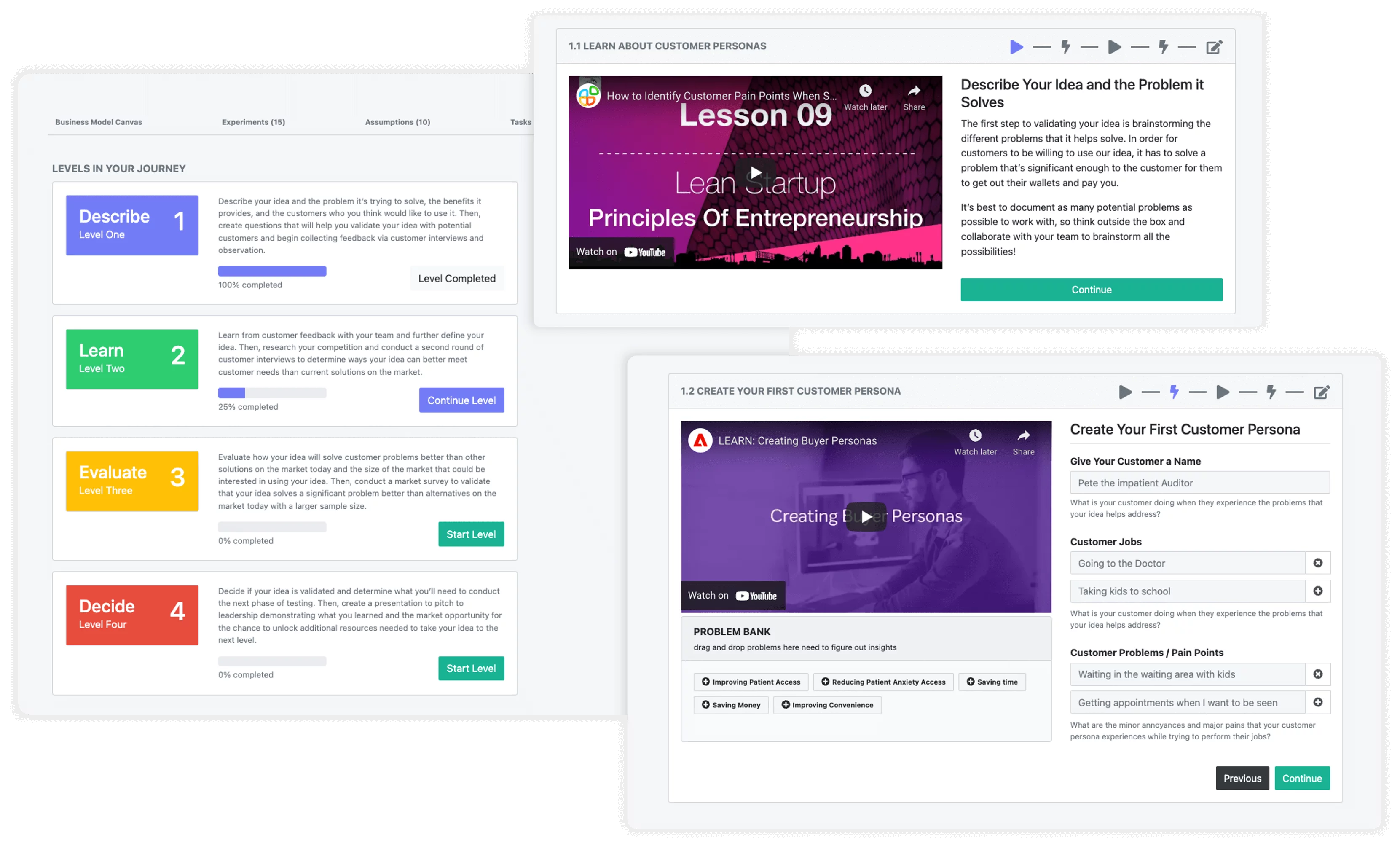 Ideabox Levels